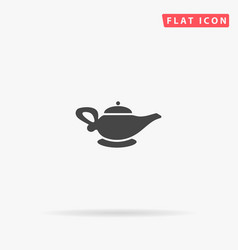 Alladin Lamp Flat Icon