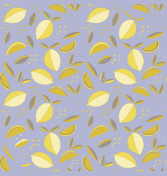 Juicy Lemon Print Pattern Background Print