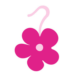 Barbiecore Pink Earrings Icon Flower