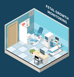 Fetal Growth Monitoring Isometric Composition