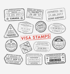 Visa Passport Stamp