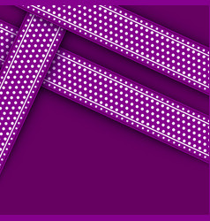 Purple Paper Cut Background Design