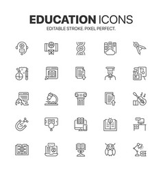 Back To School Icon And Education Symbol