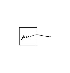 Ma Signature Square Logo Initial Concept