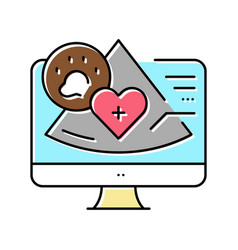 Echocardiogram Examining Medical Equipment Color