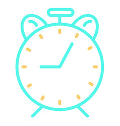 Simple Classic Analog Alarm Clock Icon