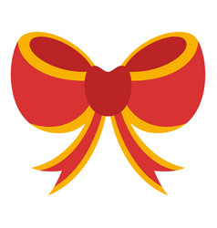 Flat Christmas Bow Element Christmas Event