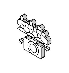 Collective Photography Kindergarten Isometric Icon