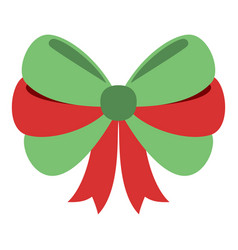 Flat Christmas Bow Element Christmas Event