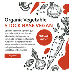 Organic Vegetable Stock Base Vegan No Salt Added