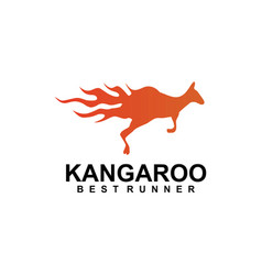 Fire Australia Kangaroo Logo Design