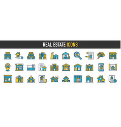 Real Estate Icon Set