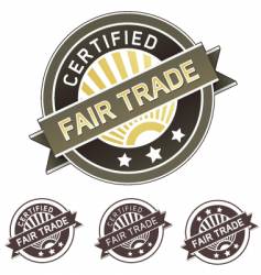 Certified Fair Trade Label