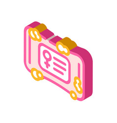 Women Soap Isometric Icon