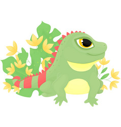 Cartoon Iguana