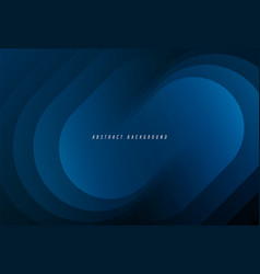 Dark Blue Abstract Background With Geometric