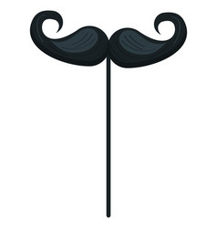 Male Mustache In Stick