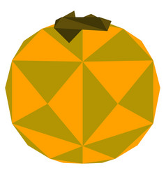 Isolated Low Poly Lulo Fruit