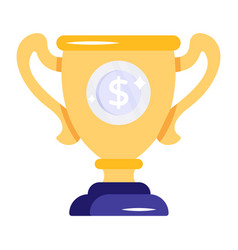 A Customizable Flat Icon Of Prize Money