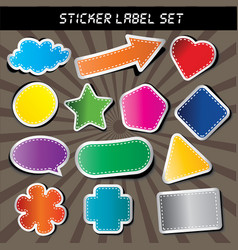 Peeling Sticker Set More Colors