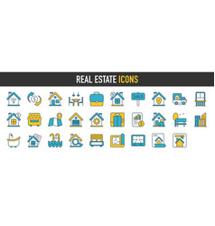 Real Estate Icon Set