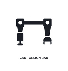 Car Torsion Bar Isolated Icon Simple Element From