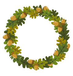 Oak Wreath Acorns