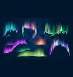 Realistic Aurora Borealis Northern Lights