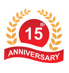 15th Anniversary Logo Art