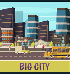 Big City Orthogonal Background