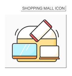 Electronics Store Color Icon