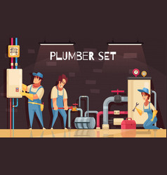 Plumbers At Work