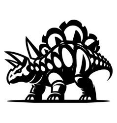 Stylized Ankylosaurus Armored Dinosaur