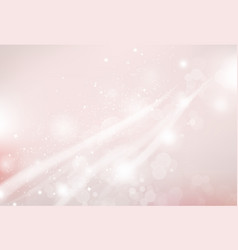 White Rose Gold Background Abstract Bokeh Stars