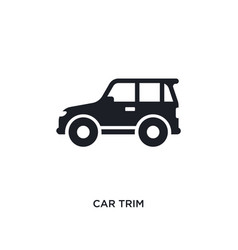 Car Trim Isolated Icon Simple Element From