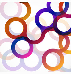 Abstract Background With Colorful Circles