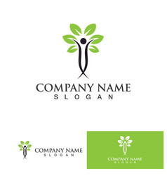 People Tree Logo Template Design