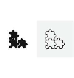 Puzzle Icon Set