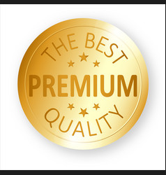 Best Premium Quality Golden Badge Label