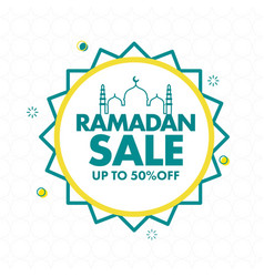 Islamic Holy Month Ramdan Sale Concept