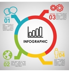 Infograhic Design Data Icon Colorful