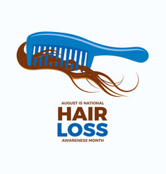 National Hair Loss Awareness Month Poster