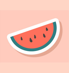 Watermelon Slice Icon