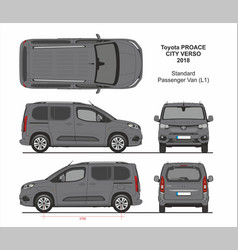 Toyota Proace City Verso Van L1 2018-present