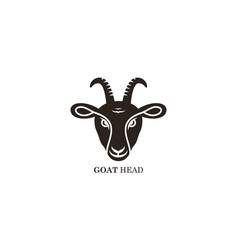 Goat Animal Head Logo Design