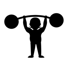 Strongman Silhouette Vector Images Over 560