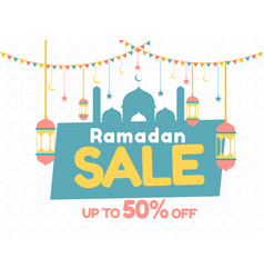 Islamic Holy Month Ramdan Sale Concept