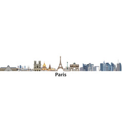 Paris City Skyline