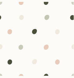 Boho Style Dots Set Icon Pattern