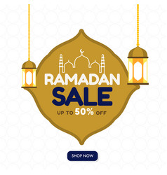 Islamic Holy Month Ramdan Sale Concept